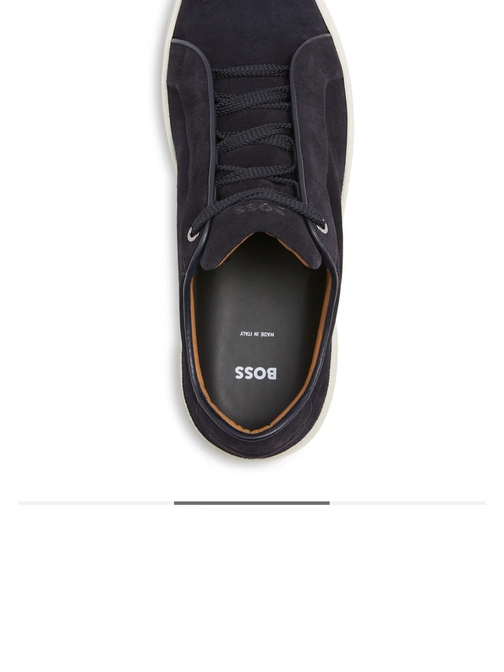 BOSS Men's Gary Suede Low-Top Sneaker